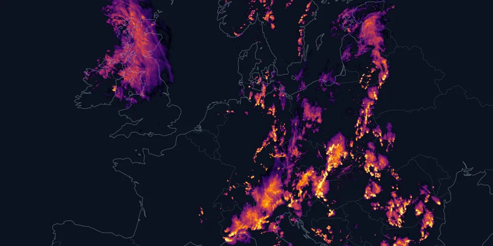 European Weather Radar (OPERA + DPC)